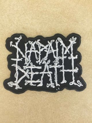 Napalm Death Patch Heavy Metal Grindcore Barney Greenway Shane Embury