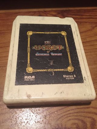 The Worst Of Jefferson Airplane 8 Track Tape