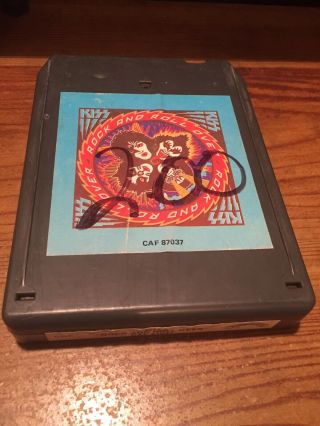Kiss / Rock And Roll Over 1976 Casablanca Records 8 Track Tape