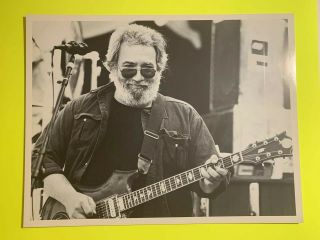 Grateful Dead 1988 Jerry Garcia Photo Setlist Handbill