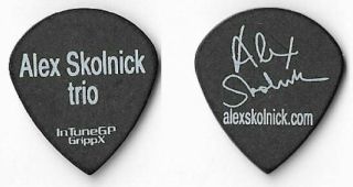 (testament) Alex Skolnick White/black Tour Guitar Pick