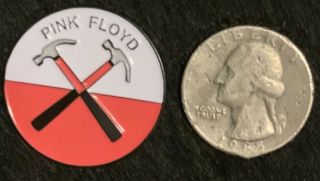 Pink Floyd Enamel Pin The Wall Hammer Roger Waters David Gilmour 2