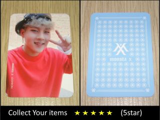 Monsta X 1st Repackage Album Shine Forever Shine Jooheon Official Photo Card