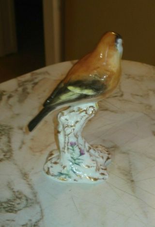 Vintage Royal Worcester Porcelain Goldfinch Bird Figure 2667 2
