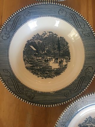 Vintage Royal - Currier and Ives 8 1/2 