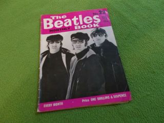 Vintage The Beatles Monthly Book May 1965 Uk