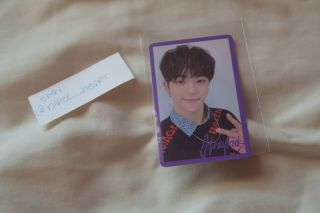 Stray Kids Cle1: Miroh Official Photocard Woojin Purple Border
