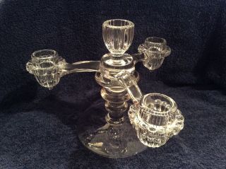 Cambridge Glass,  Cambridge Arms,  Candlestick And 4 Cup Arm,  628/ 1563,  30