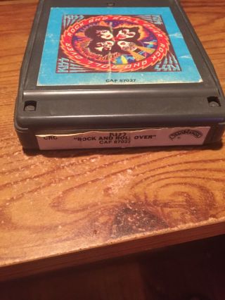 Kiss / “Rock And Roll Over” 1976 Casablanca Records 8 Track Tape 2