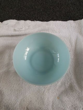 Fire King Blue Bowl 8 Inch