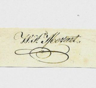 Wolfgang Amadeus Mozart Autograph Reprint On 1790s Paper