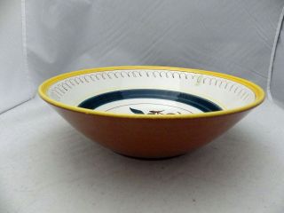 Stangl Pottery - Large,  Deep Vegetable Serving Bowl - Fruit Pattern - 11 1/4 "