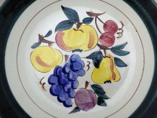 Stangl Pottery - Large,  Deep Vegetable serving bowl - Fruit Pattern - 11 1/4 