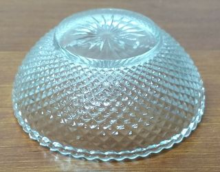 Heisey DIAMOND POINT Elegant Glass Round Individual Ashtray Nut Cup OPEN SALT 2