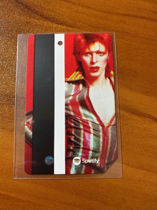 Rare David Bowie Metro Card Nyc Mta York Brooklyn Exclusive 2018