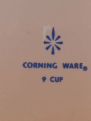 Vintage Corning Ware Blue Cornflower 9 Cup Stove Top Percolator Coffee Pot 4