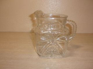 Eapc Early American Prescut Square 40 Oz Pitcher With Star