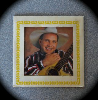 Early Garth Brooks Picture Under Glass - 6 