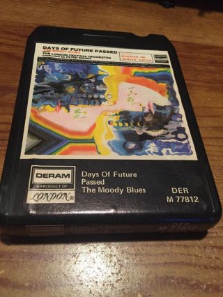 The Moody Blues / Days Of Future Passed London Records 8 Track Tape