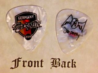 Aerosmith - Joe Perry Band Signature Logo Guitar Pick - (w)