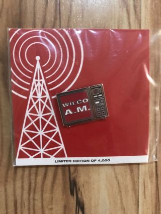Wilco A.  M.  Promo Enamel Pin Limted Edition Of 4,  000