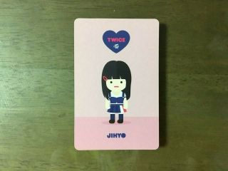 TWICE 4th Mini Album Signal Official Photocard Special version 1pcs Jihyo 2