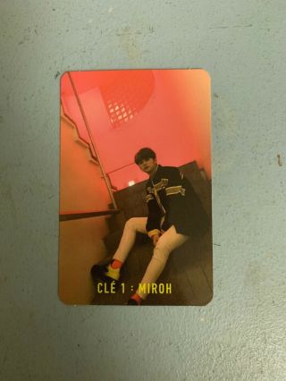 Stray Kids Cle1: Miroh Official Photocards Lee Know / Minho Behind