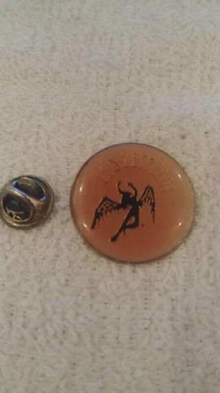 Led Zeppelin Swan Song Vintage Lapel Pin