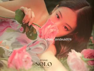 [official] Jennie Blackpink [solo] Photobook 2 - Sided Poster - -