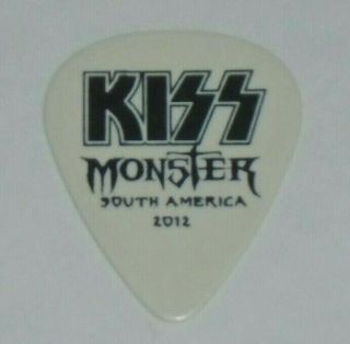 Kiss Gene Simmons 2012 Monster South America Tour Guitar Pick