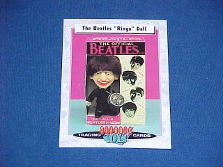 Classic Toys Trading Cards The Beatles Ringo Starr Remco Doll & Box