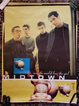 Midtown Poster Drive - Thru Pop Punk Rock Found Glory Fall Out Boy Blink - 182