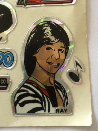 Menudo 1980’s Prismatic Vending Sticker Ricky Martin RARE 3