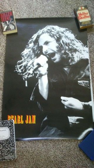 Pearl Jam Eddie Vedder Poster No Holes 24 " 35 "