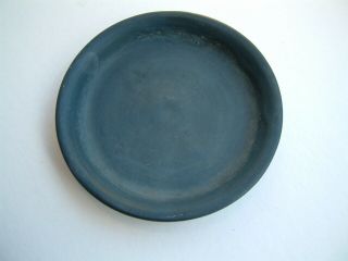 Roseville Pottery Blue Flower Pot Underplate Plate