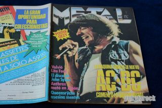 Metal 88 Arg 04/1988,  Ac/dc,  Lita Ford,  Anthrax,  Queensryche,  Bonfire & More