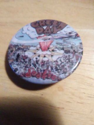Green Day Dookie Button 1994