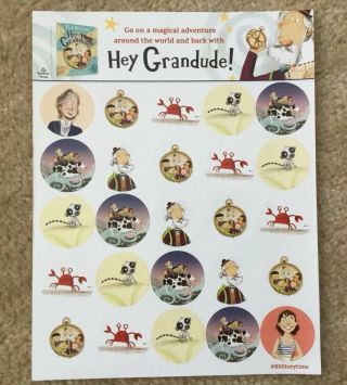 Paul McCartney - Hey Grandude Promo Stickers X 7 Set.  Last Ones 2