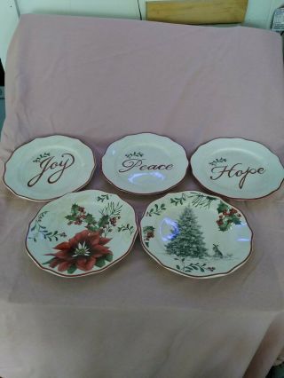 Better Homes And Garden Plates Christmas