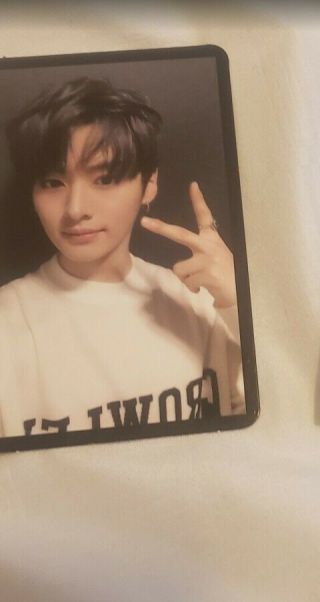 Stray Kids Clé 2: Yellow Wood Official Lee Know/minho Photocard (black Ver. )