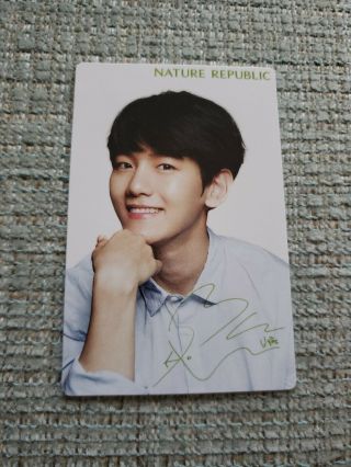 Exo Baekhyun Official Nature Republic Version 4 Photocard