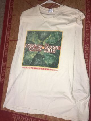 Counting Crows And The Goo Goo Dolls 2006 Summer Nights Tour Tank Top Size Xl