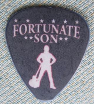 John Fogerty Fortunate Son Authentic 2018 Guitar Pick Dbl Sided