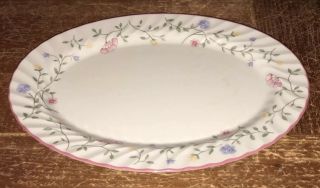 Johnson Brothers English 11 7/8 " Inch Summer Chintz Oval Serving Platter England