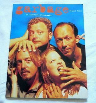 Garbage 1997 Uk Photo Bio Soft Cover Book With Bonus