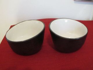 Threshold Barnet Bronze Round Cereal/soup Bowls Set Of Two 6 " X 3 " Ec
