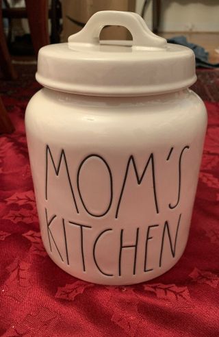 Rae Dunn " Moms Kitchen " Canister Mothers Day