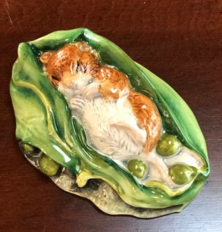 Royal Albert “timmy Willie Sleeping” Beatrix Potter Porcelain Figurine