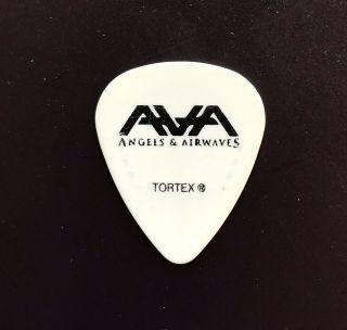 Angels And Airwaves Tom Delonge Authentic 2010 Tour Axes Crossed Guitar Pick