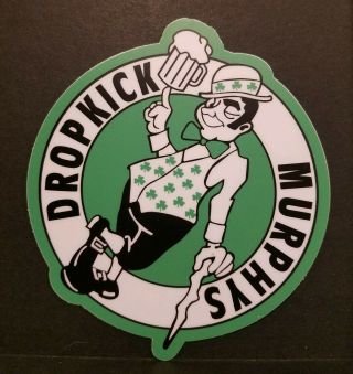 Dropkick Murphys Sticker Decal Boston Celtic 4in